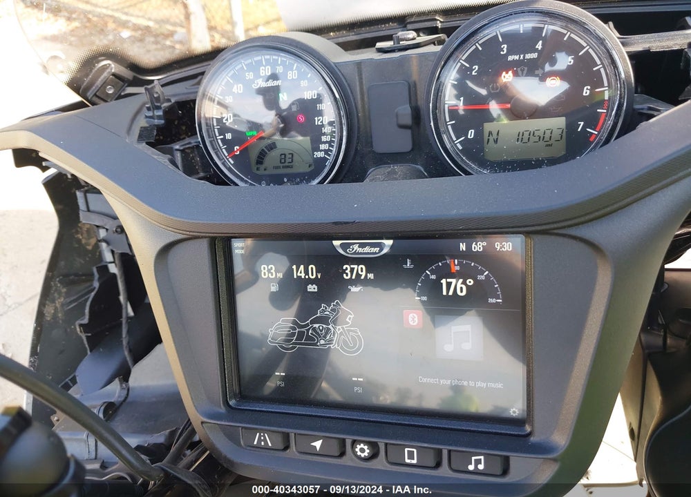 2022 INDIAN MOTORCYCLE CO. CHALLENGER VIN: 56KLCBRRXN3407079