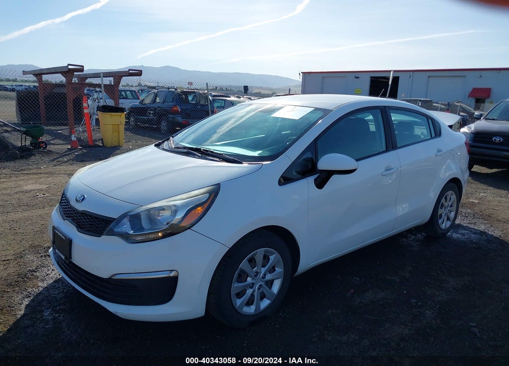 2016 KIA RIO LX VIN: KNADM4A36G6696308