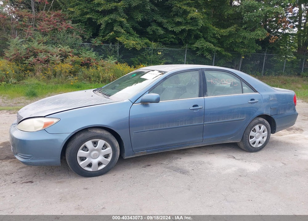2003 TOYOTA CAMRY LE VIN: 4T1BE32K03U215820