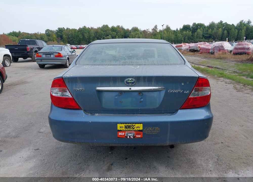 2003 TOYOTA CAMRY LE VIN: 4T1BE32K03U215820