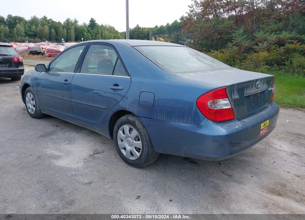 2003 TOYOTA CAMRY LE VIN: 4T1BE32K03U215820