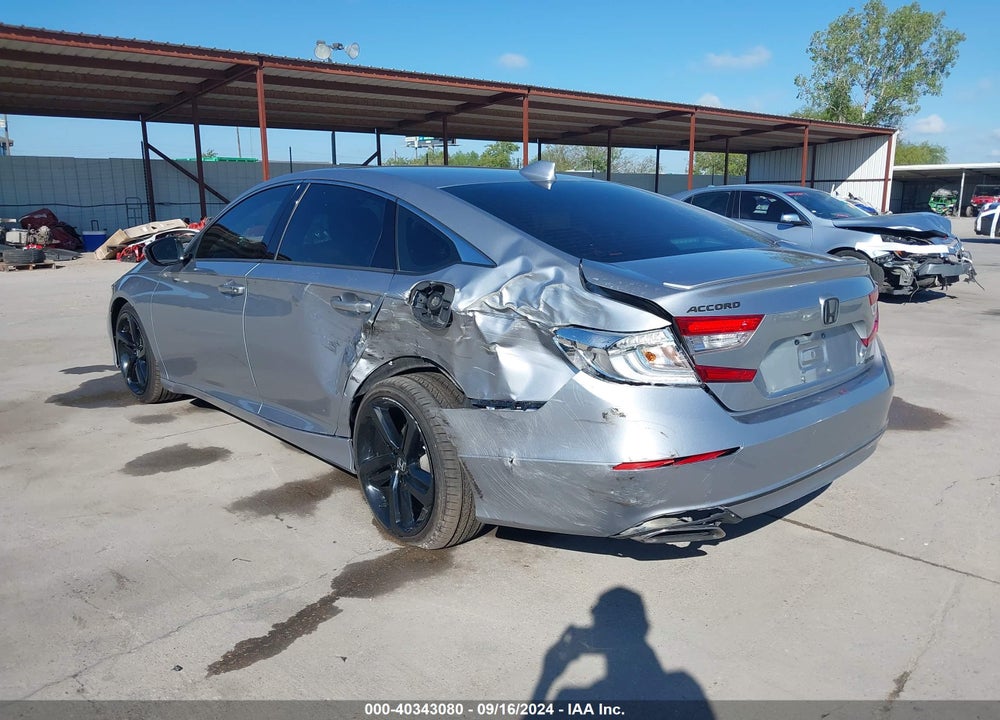 2018 HONDA ACCORD SPORT VIN: 1HGCV1F3XJA223567