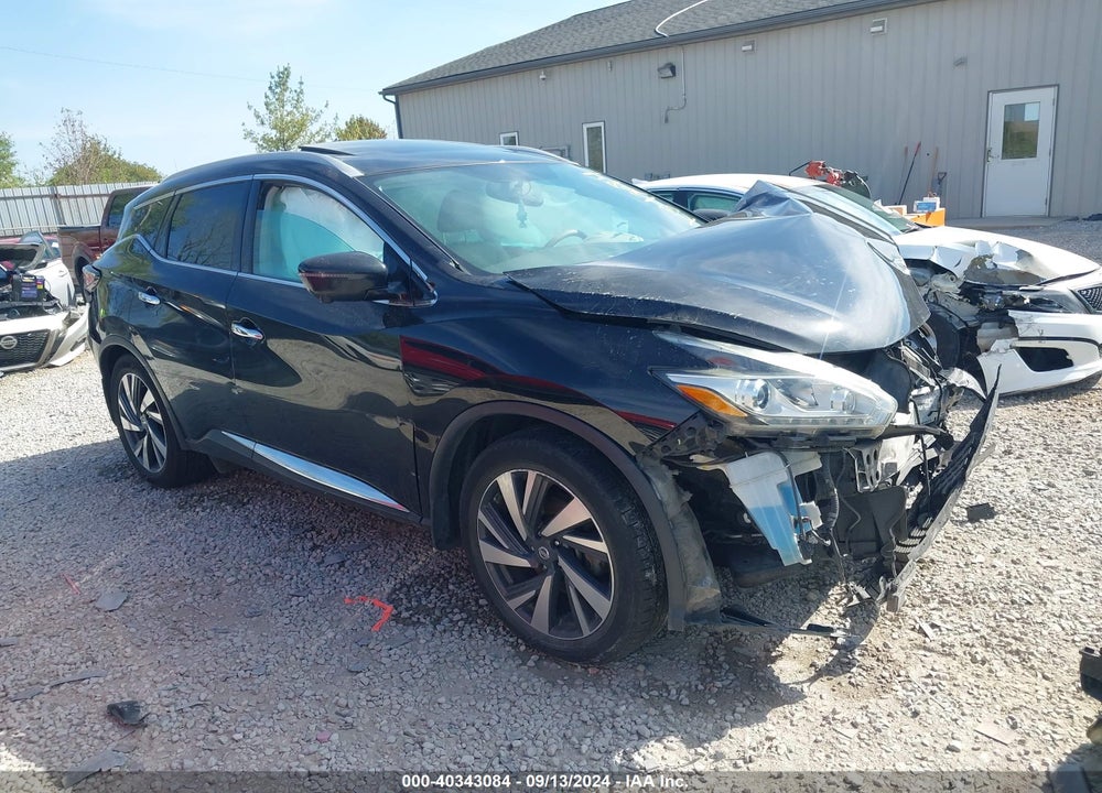 2016 NISSAN MURANO PLATINUM VIN: 5N1AZ2MH8GN164112