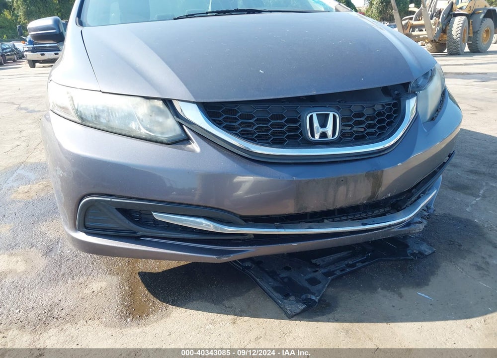 2014 HONDA CIVIC LX VIN: 2HGFB2F52EH524113