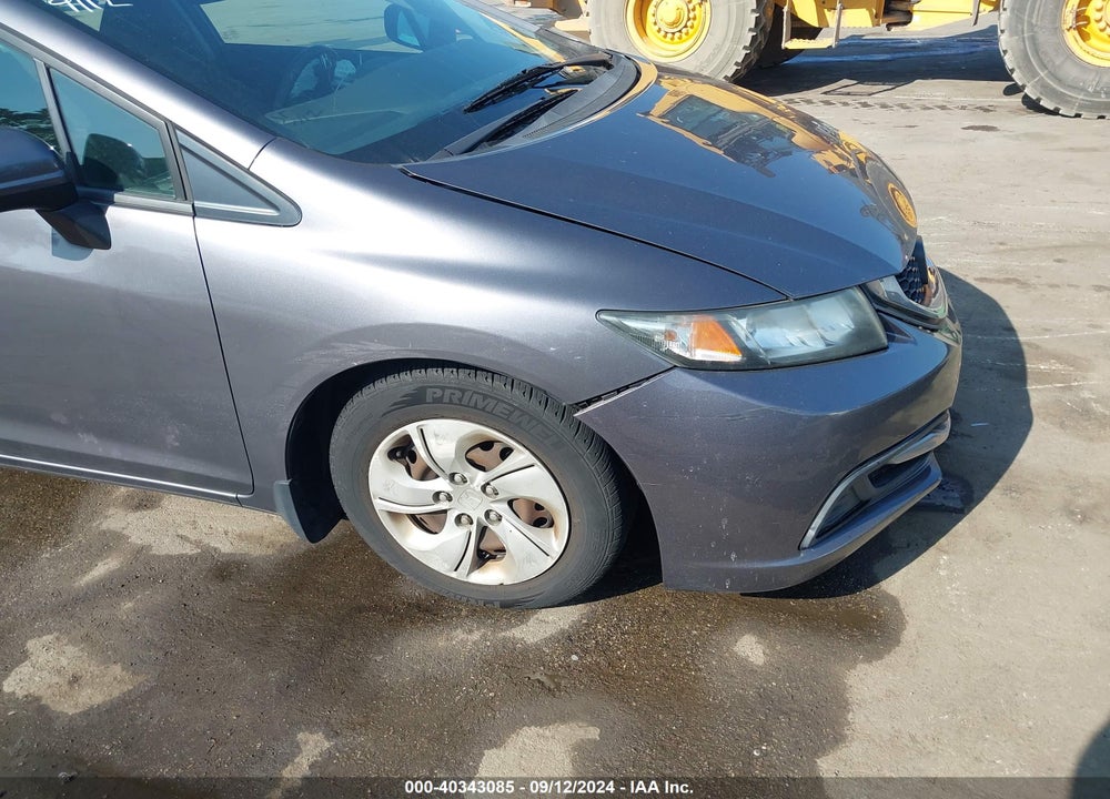 2014 HONDA CIVIC LX VIN: 2HGFB2F52EH524113