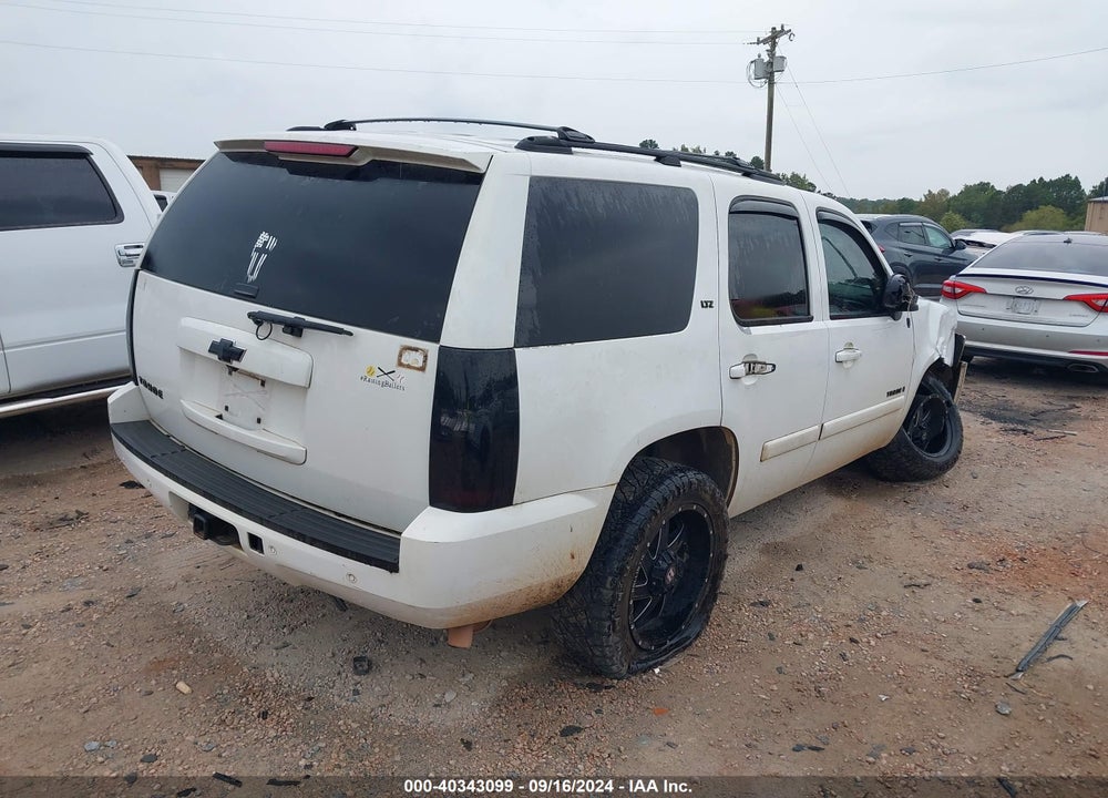 2007 CHEVROLET TAHOE LTZ VIN: 1GNFK13087J142839