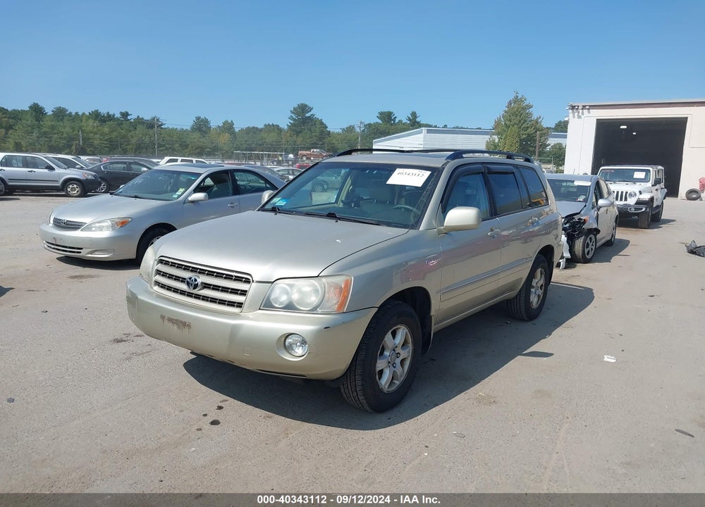 2003 TOYOTA HIGHLANDER LIMITED V6 VIN: JTEHF21A630105825