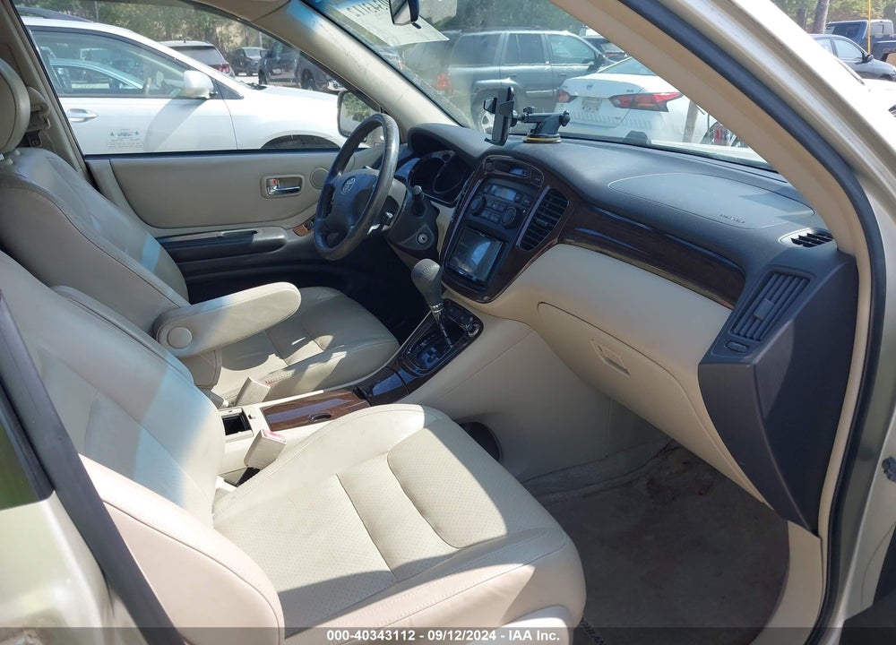 2003 TOYOTA HIGHLANDER LIMITED V6 VIN: JTEHF21A630105825