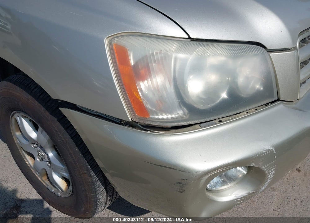 2003 TOYOTA HIGHLANDER LIMITED V6 VIN: JTEHF21A630105825