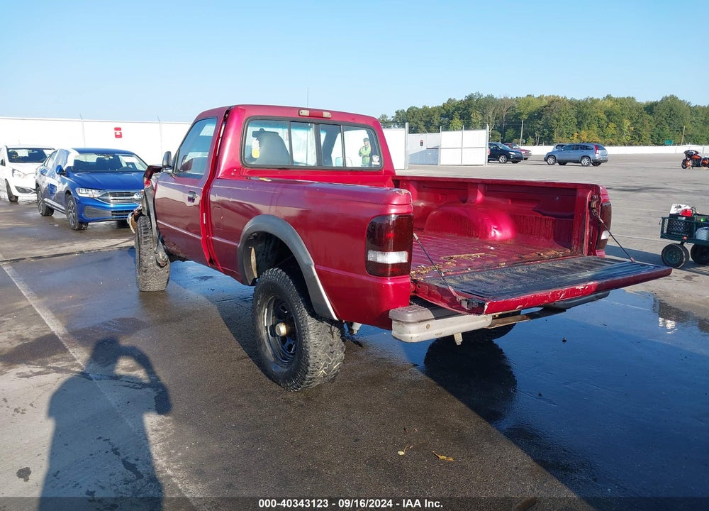 1993 FORD RANGER VIN: 1FTCR11X9PUA13837