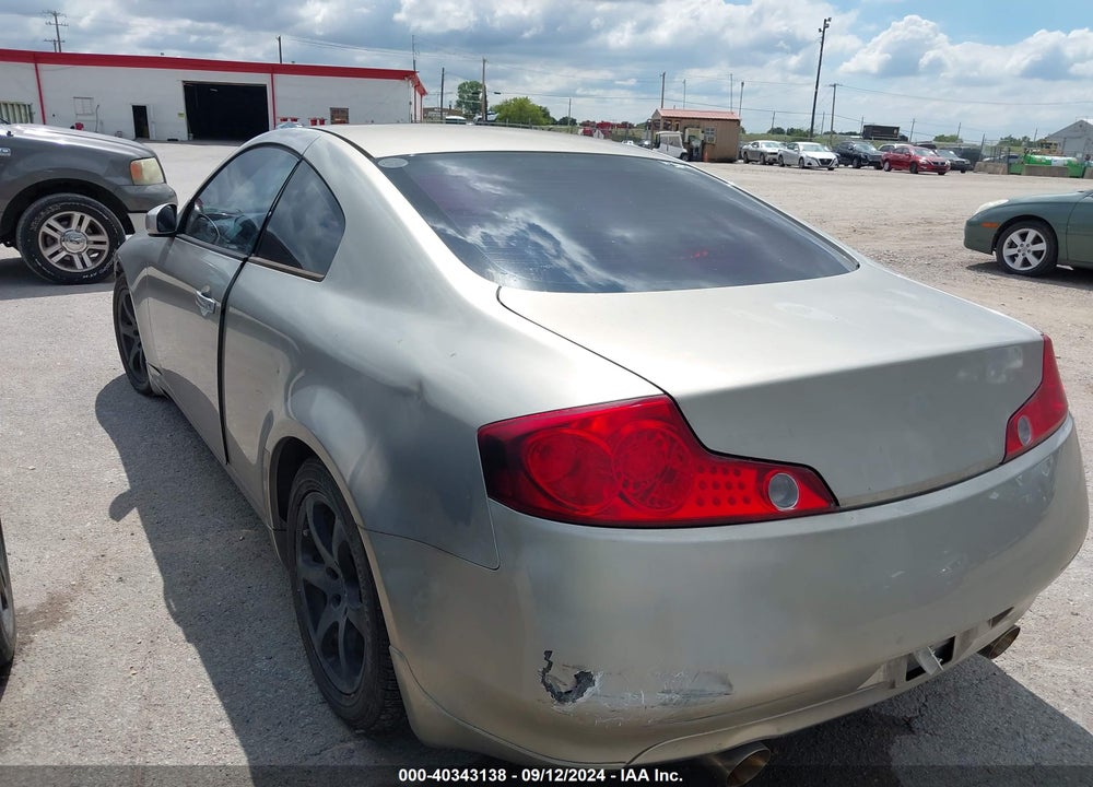 2004 INFINITI G35 VIN: JNKCV54E74M827329