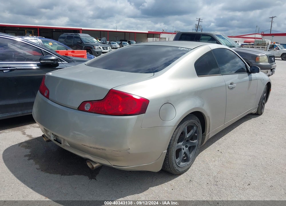 2004 INFINITI G35 VIN: JNKCV54E74M827329