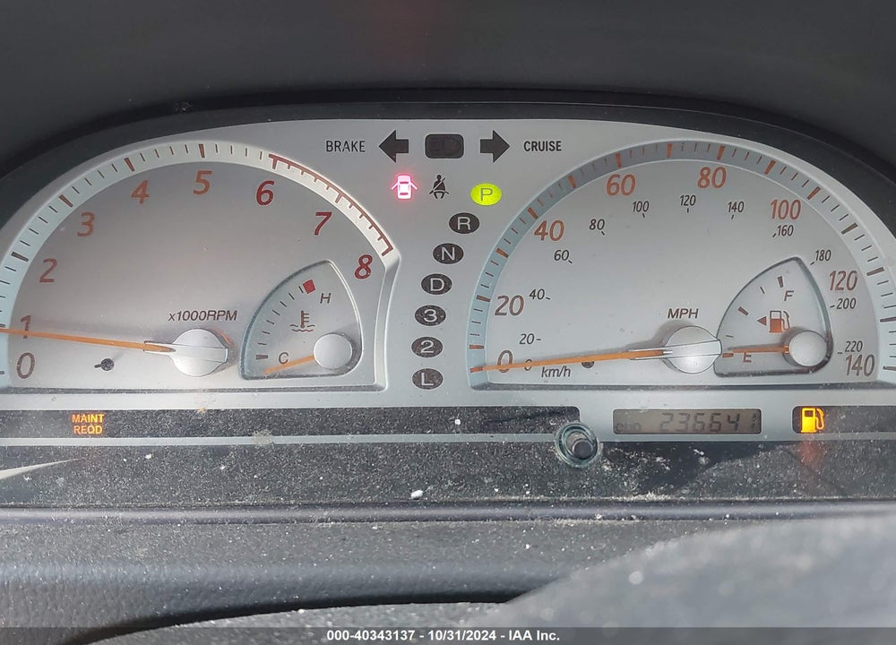 2004 TOYOTA CAMRY SE V6 VIN: 4T1BA32K44U502641