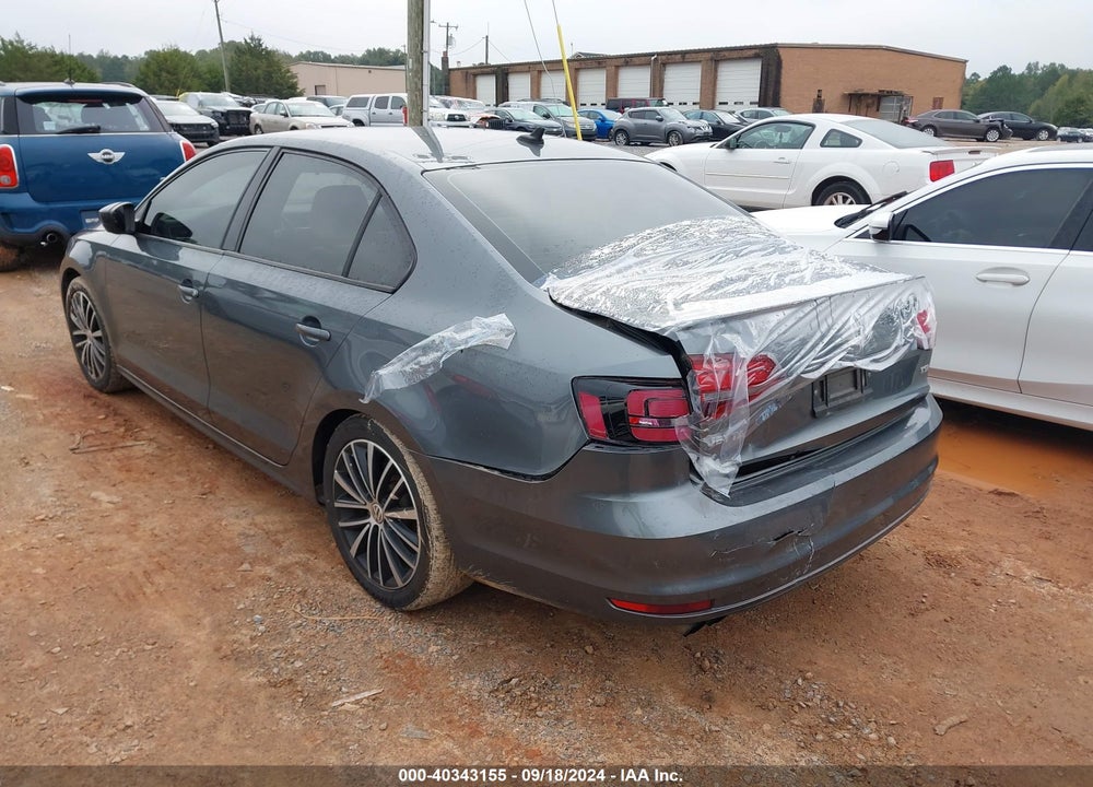 2016 VOLKSWAGEN JETTA 1.8T SPORT VIN: 3VWD17AJ7GM400883