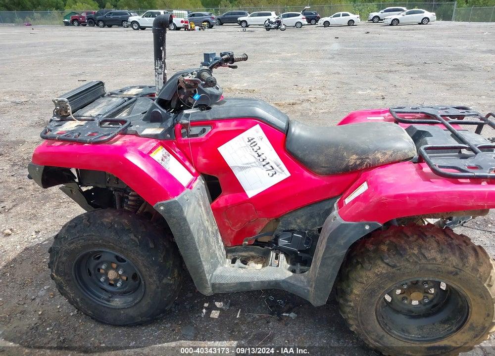 2021 HONDA TRX420 FM VIN: 1HFTE40K3M4702955