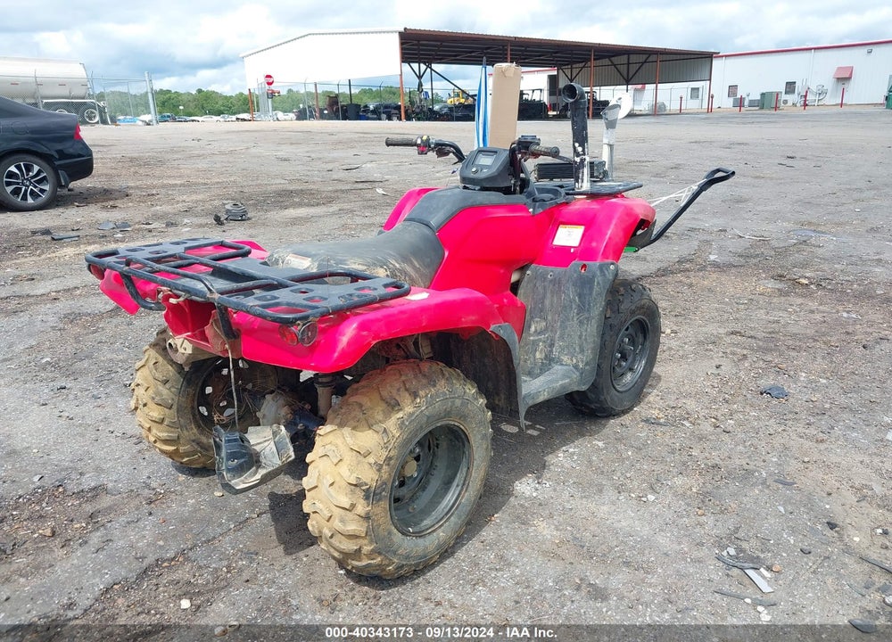 2021 HONDA TRX420 FM VIN: 1HFTE40K3M4702955