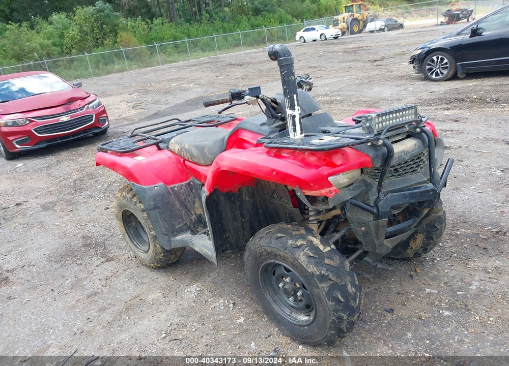 2021 HONDA TRX420 FM VIN: 1HFTE40K3M4702955