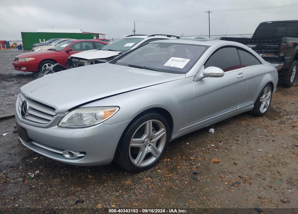2007 MERCEDES-BENZ CL 550 VIN: WDDEJ71X87A000572