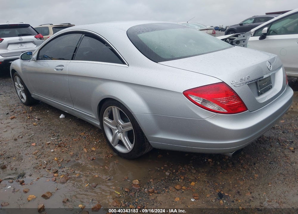 2007 MERCEDES-BENZ CL 550 VIN: WDDEJ71X87A000572