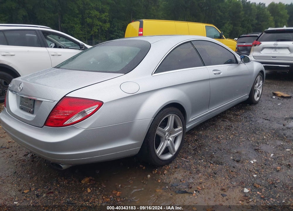 2007 MERCEDES-BENZ CL 550 VIN: WDDEJ71X87A000572