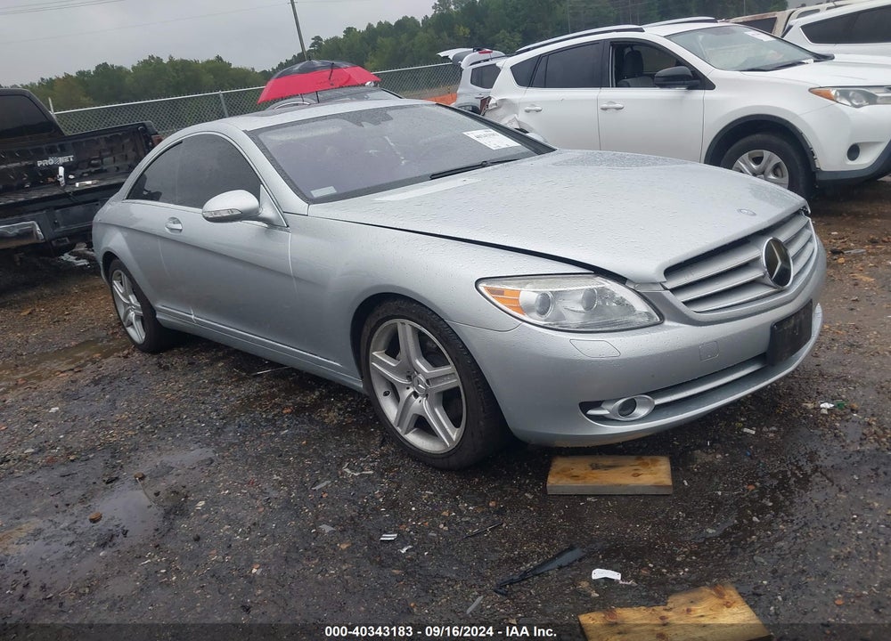 2007 MERCEDES-BENZ CL 550 VIN: WDDEJ71X87A000572