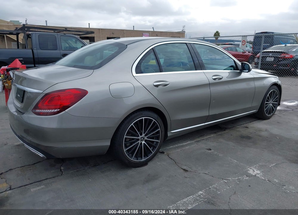 2021 MERCEDES-BENZ C 300 SEDAN VIN: W1KWF8DB0MR619465