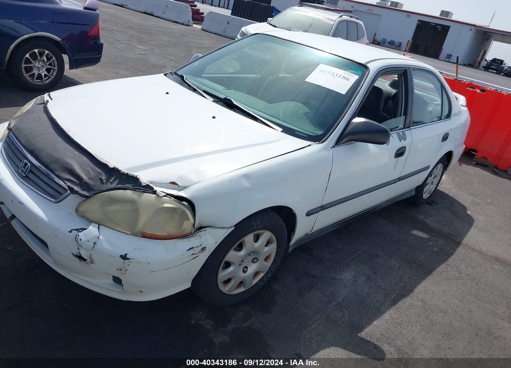 1999 HONDA CIVIC LX VIN: 2HGEJ6578XH550369