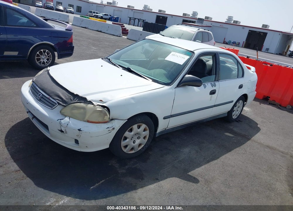 1999 HONDA CIVIC LX VIN: 2HGEJ6578XH550369