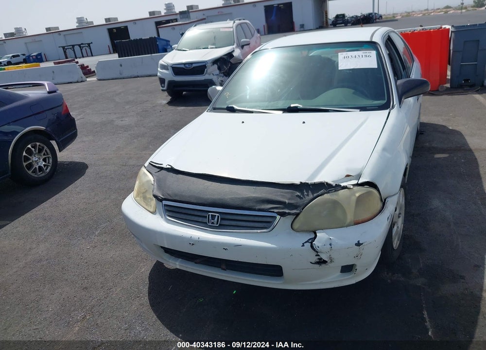 1999 HONDA CIVIC LX VIN: 2HGEJ6578XH550369