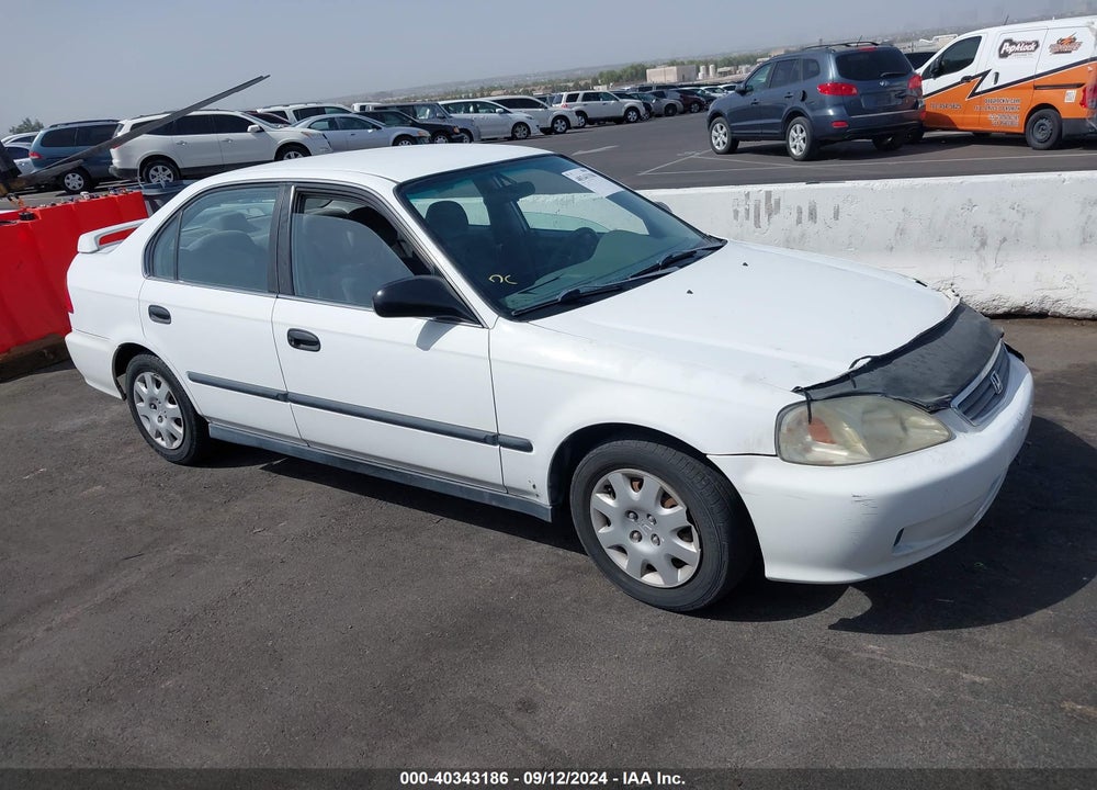 1999 HONDA CIVIC LX VIN: 2HGEJ6578XH550369