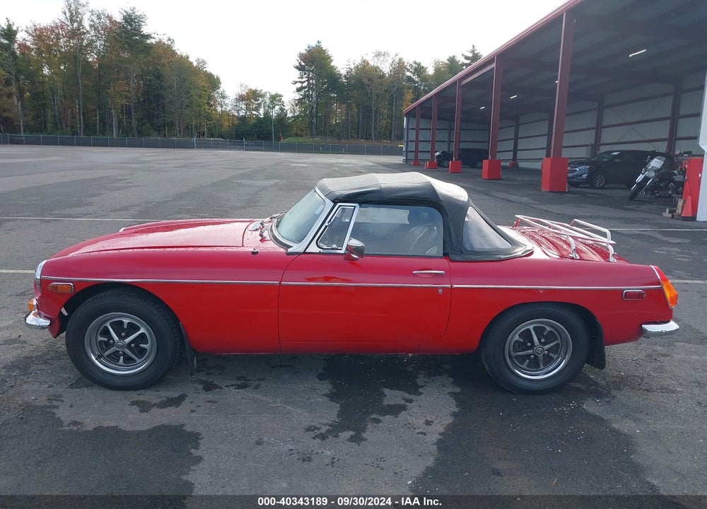 1976 MG B VIN: GHN5UG405905G
