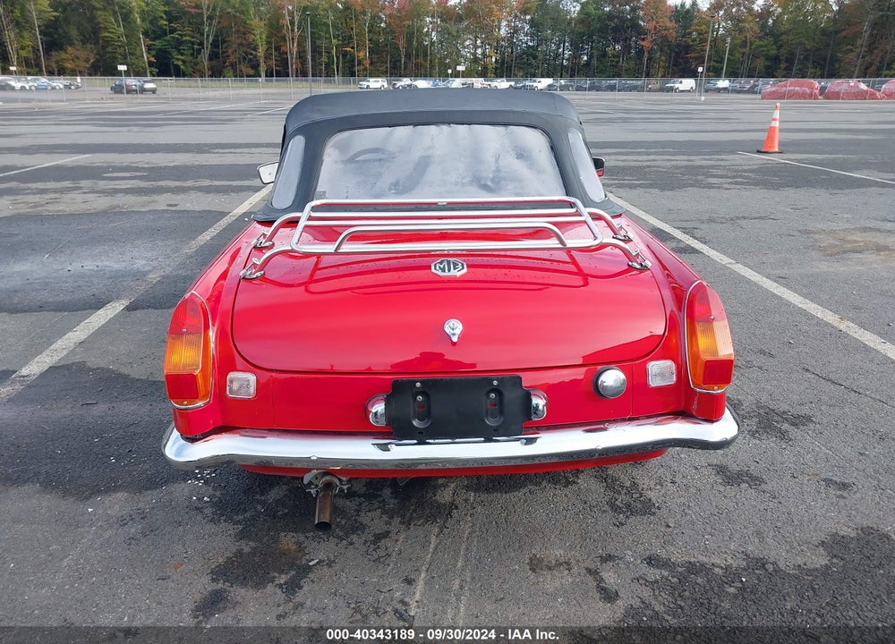 1976 MG B VIN: GHN5UG405905G