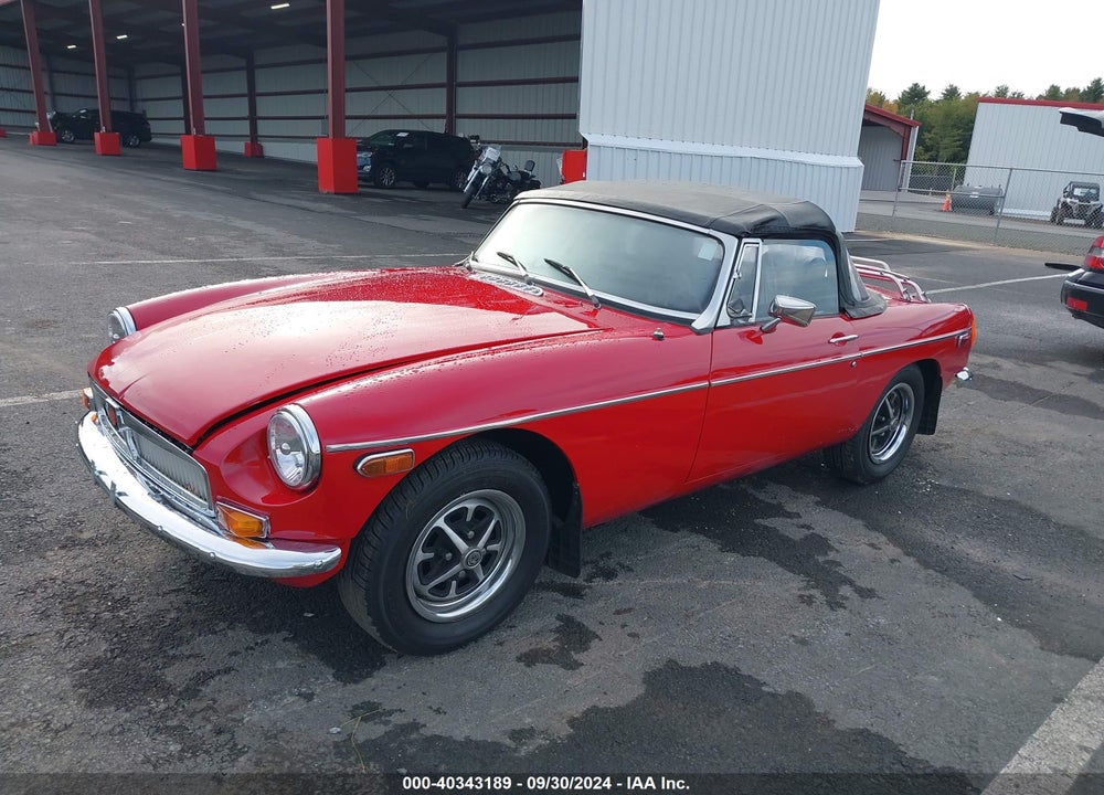 1976 MG B VIN: GHN5UG405905G