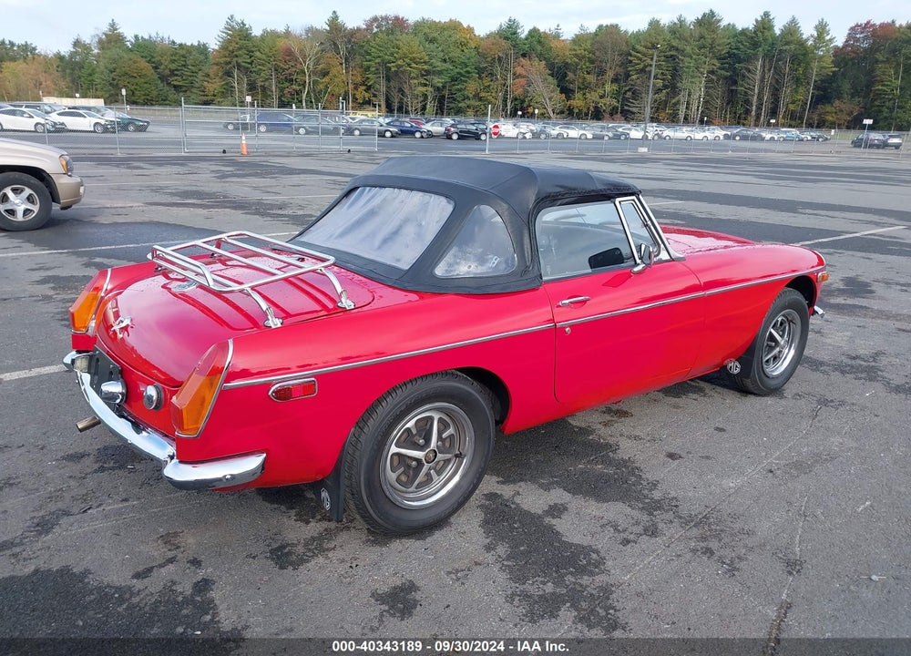 1976 MG B VIN: GHN5UG405905G