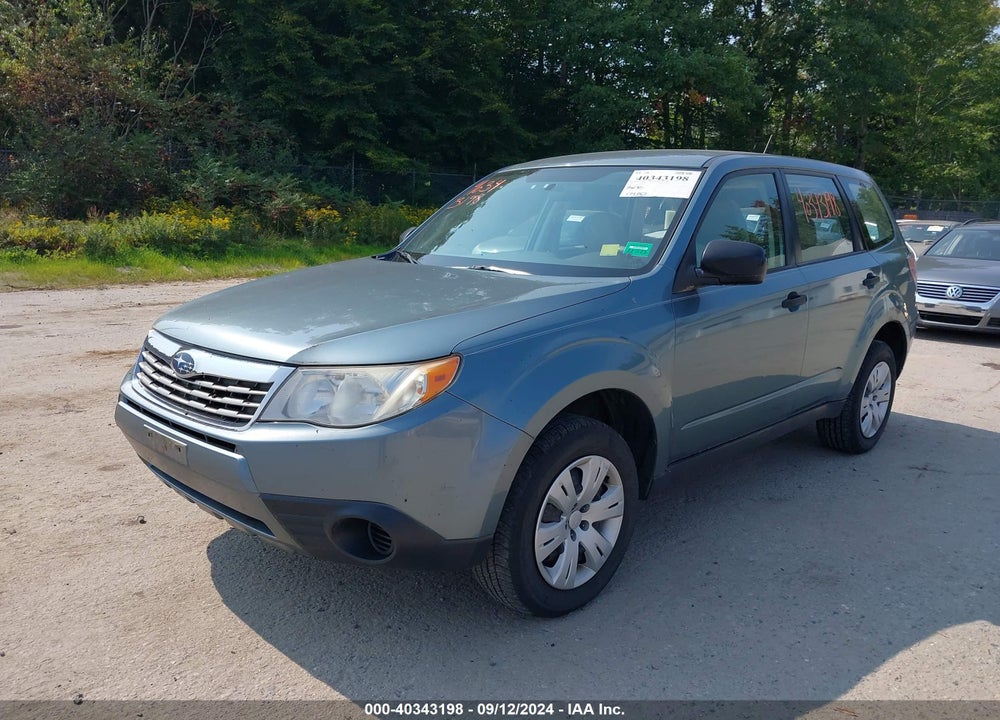 2009 SUBARU FORESTER 2.5X VIN: JF2SH61659H742997