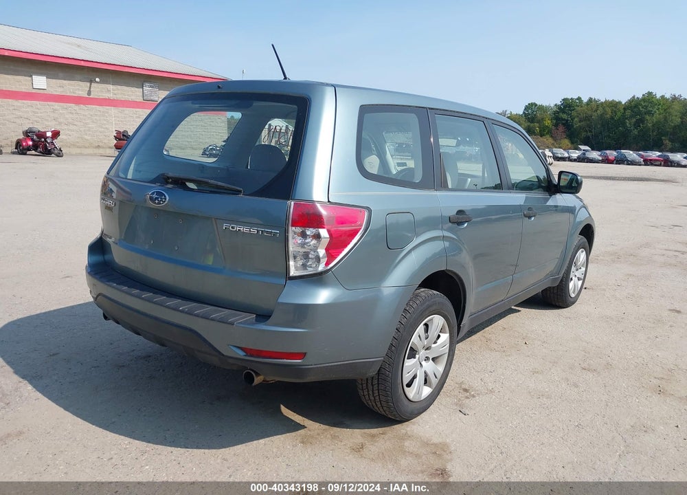 2009 SUBARU FORESTER 2.5X VIN: JF2SH61659H742997