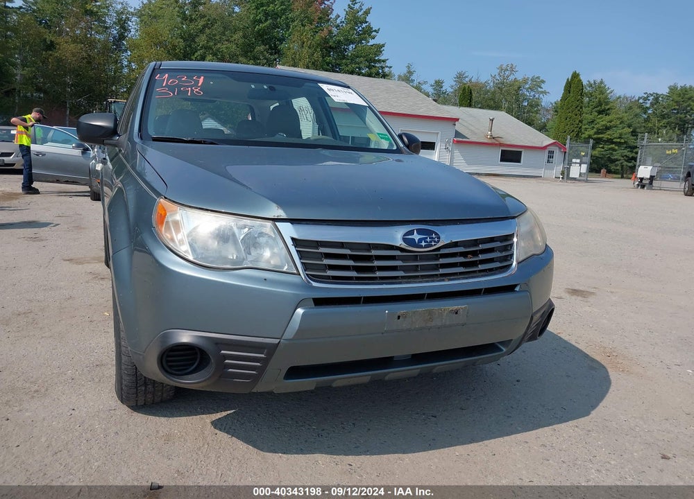2009 SUBARU FORESTER 2.5X VIN: JF2SH61659H742997