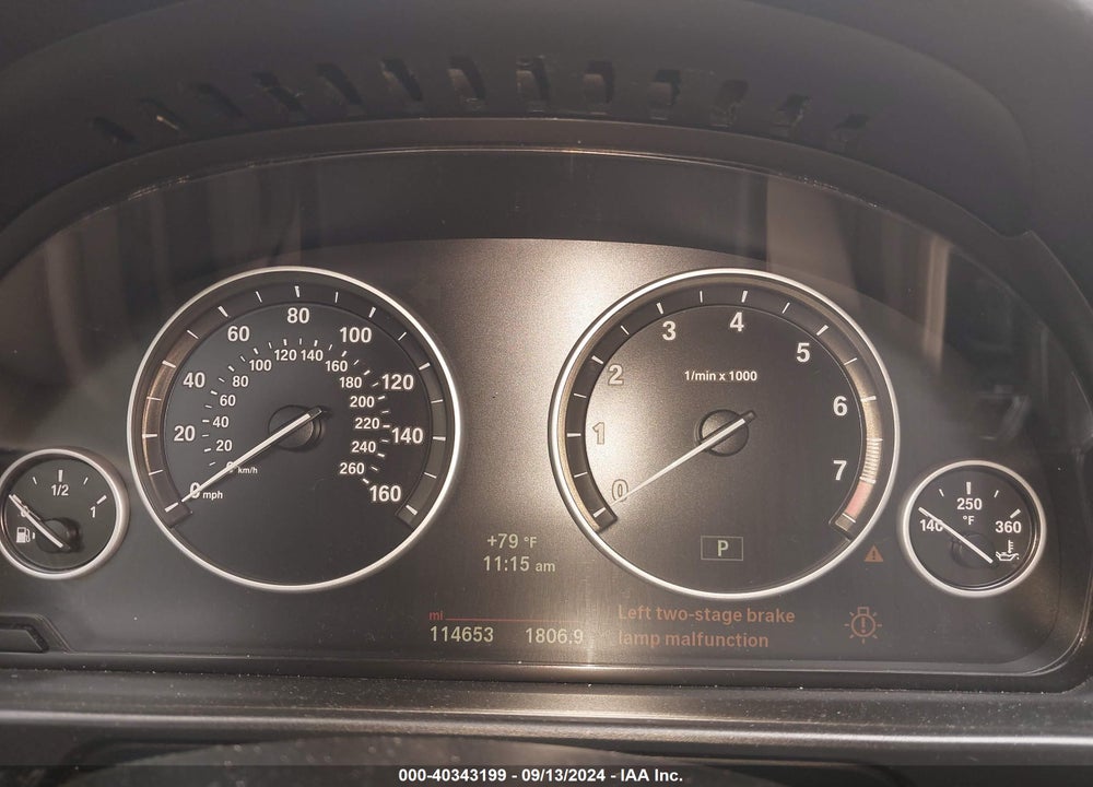 2014 BMW 528I VIN: WBA5A5C53ED510900