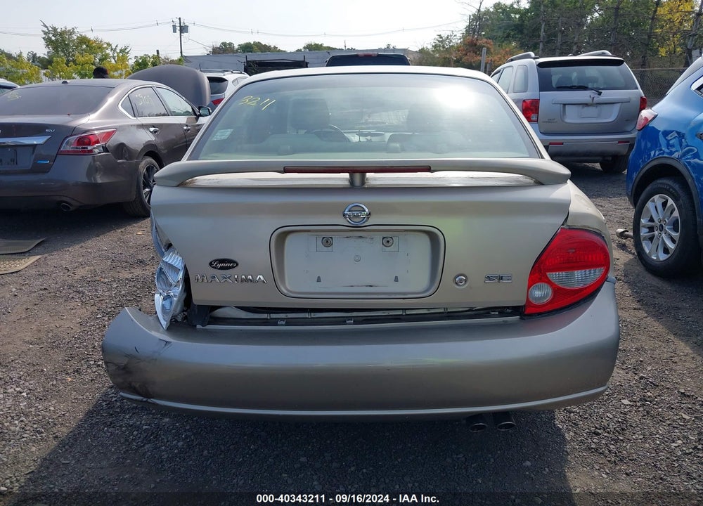 2003 NISSAN MAXIMA SE VIN: JN1DA31D73T520042