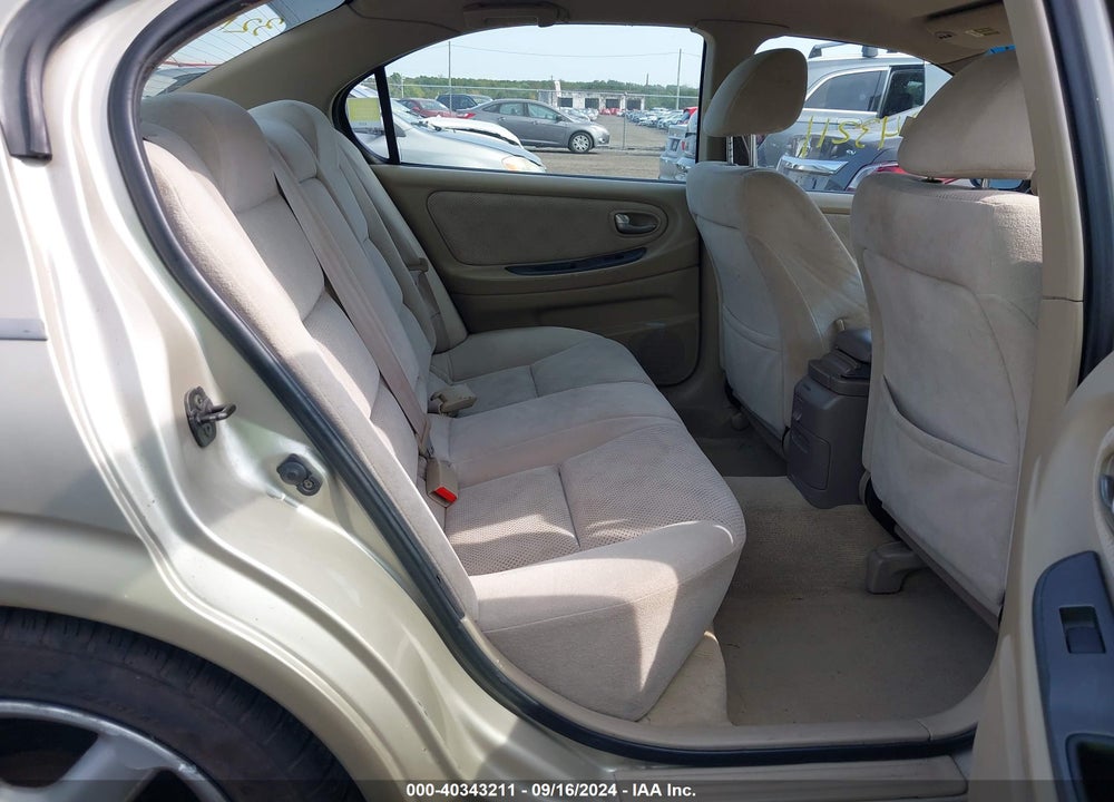 2003 NISSAN MAXIMA SE VIN: JN1DA31D73T520042