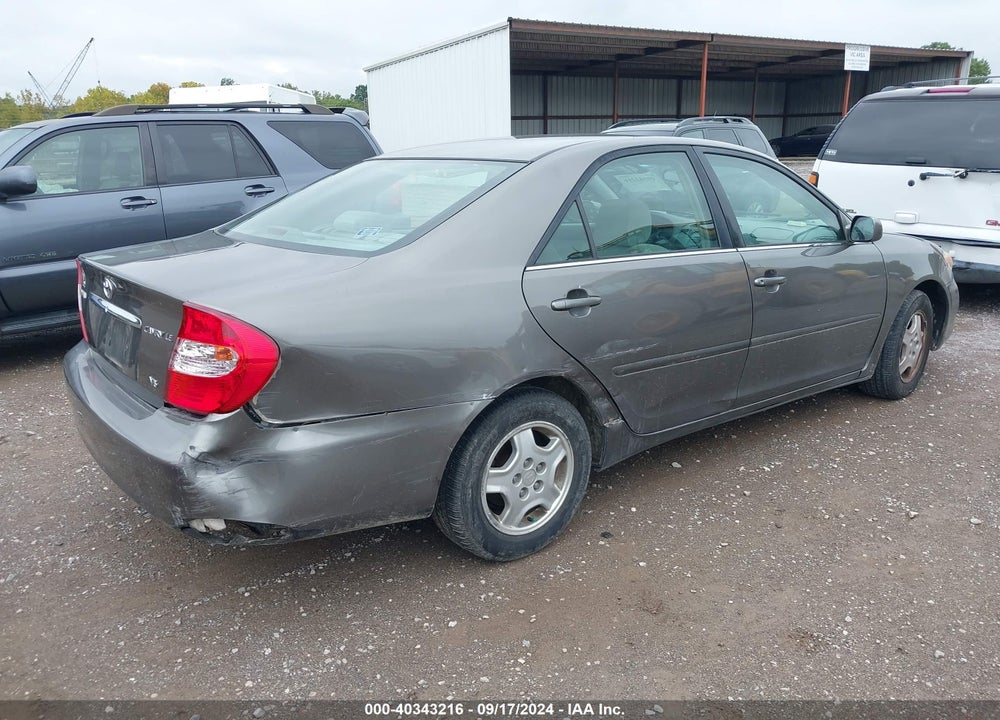 2002 TOYOTA CAMRY LE V6 VIN: 4T1BF32K82U526228