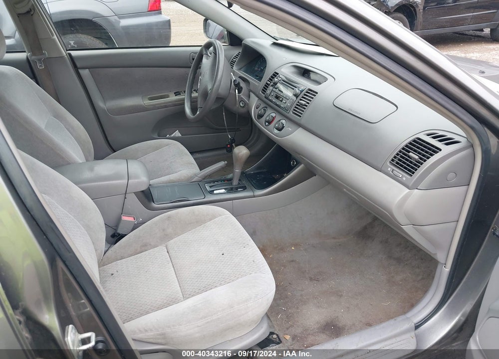 2002 TOYOTA CAMRY LE V6 VIN: 4T1BF32K82U526228