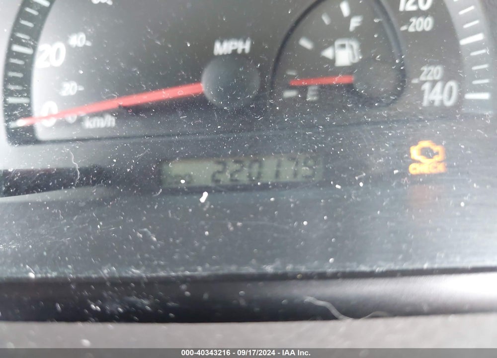 2002 TOYOTA CAMRY LE V6 VIN: 4T1BF32K82U526228