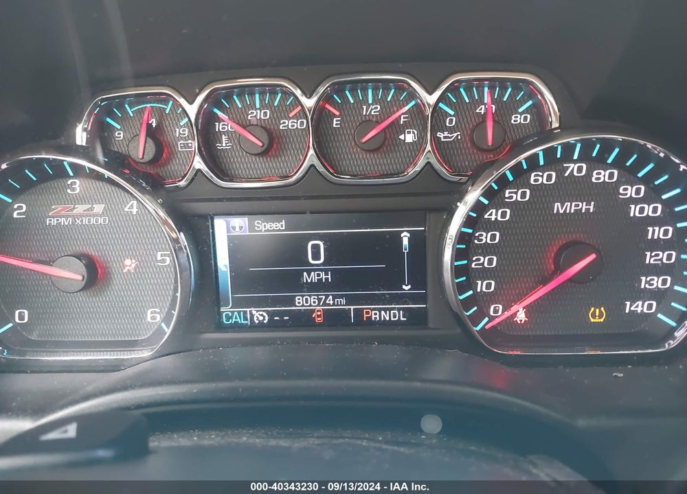 2017 CHEVROLET SILVERADO 1500 2LT VIN: 3GCUKREC2HG194587