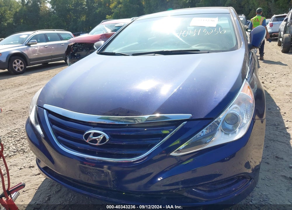 2014 HYUNDAI SONATA GLS VIN: 5NPEB4AC9EH849490