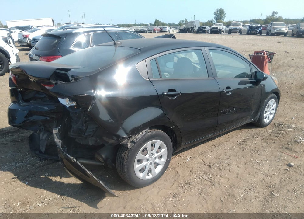 2015 KIA RIO LX VIN: KNADM4A34F6503832