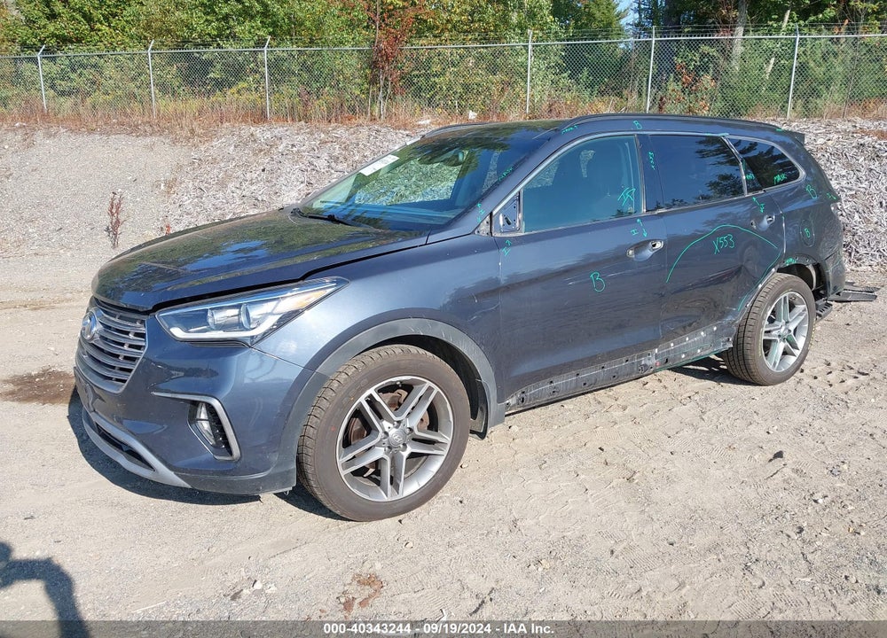 2017 HYUNDAI SANTA FE LIMITED ULTIMATE VIN: KM8SRDHF6HU243326