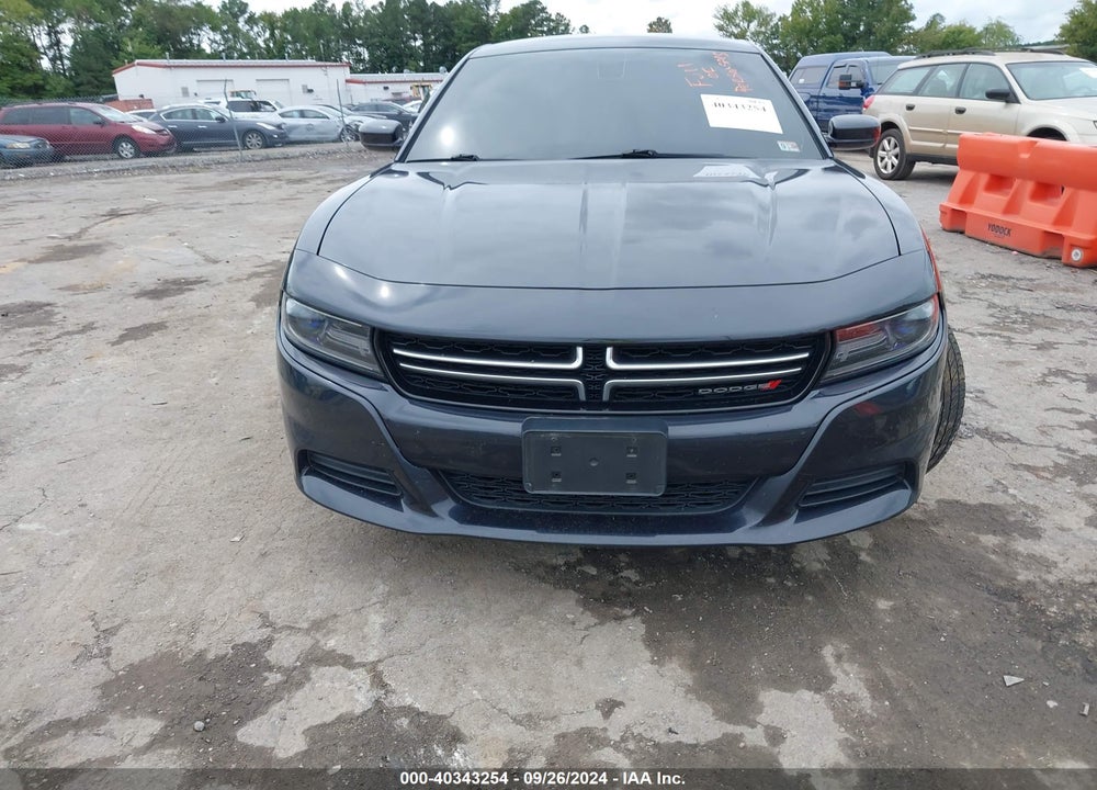 2016 DODGE CHARGER SE VIN: 2C3CDXBG5GH309915