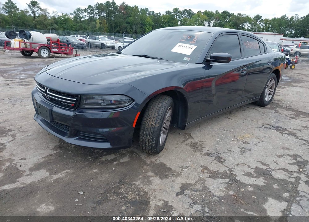 2016 DODGE CHARGER SE VIN: 2C3CDXBG5GH309915