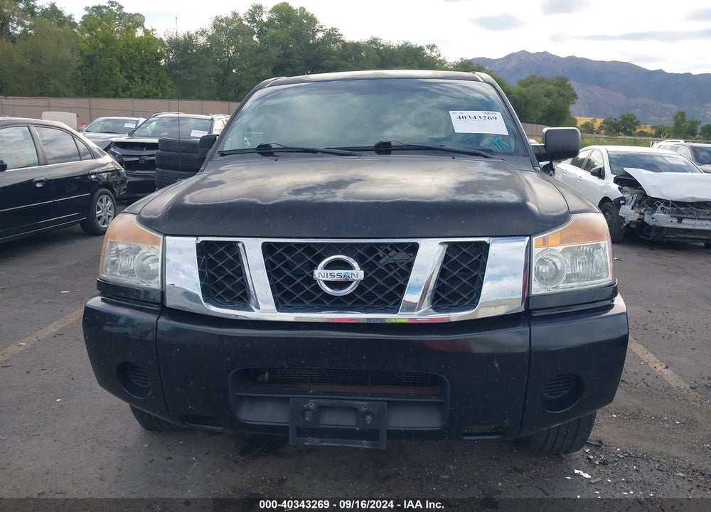 2009 NISSAN TITAN XE VIN: 1N6AA07C39N312568